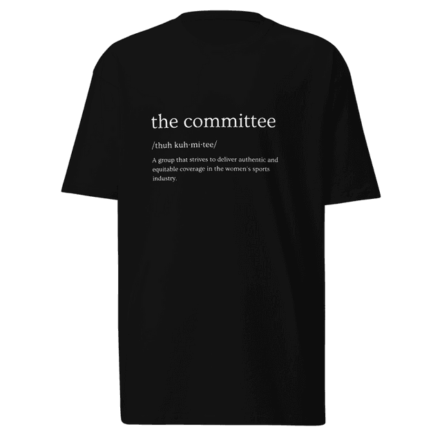 Black / S Committee Definition T-Shirt