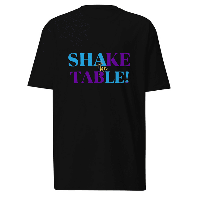 Black / S Committee Shake The Table! T-Shirt